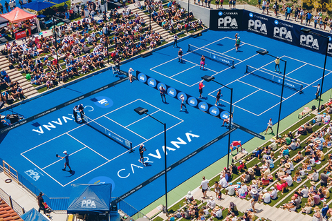 Carvana hosts the first annual Mobility Awareness Month clinic ahead of the PPA Tour’s Selkirk Texas Open. (Photo: Business Wire)